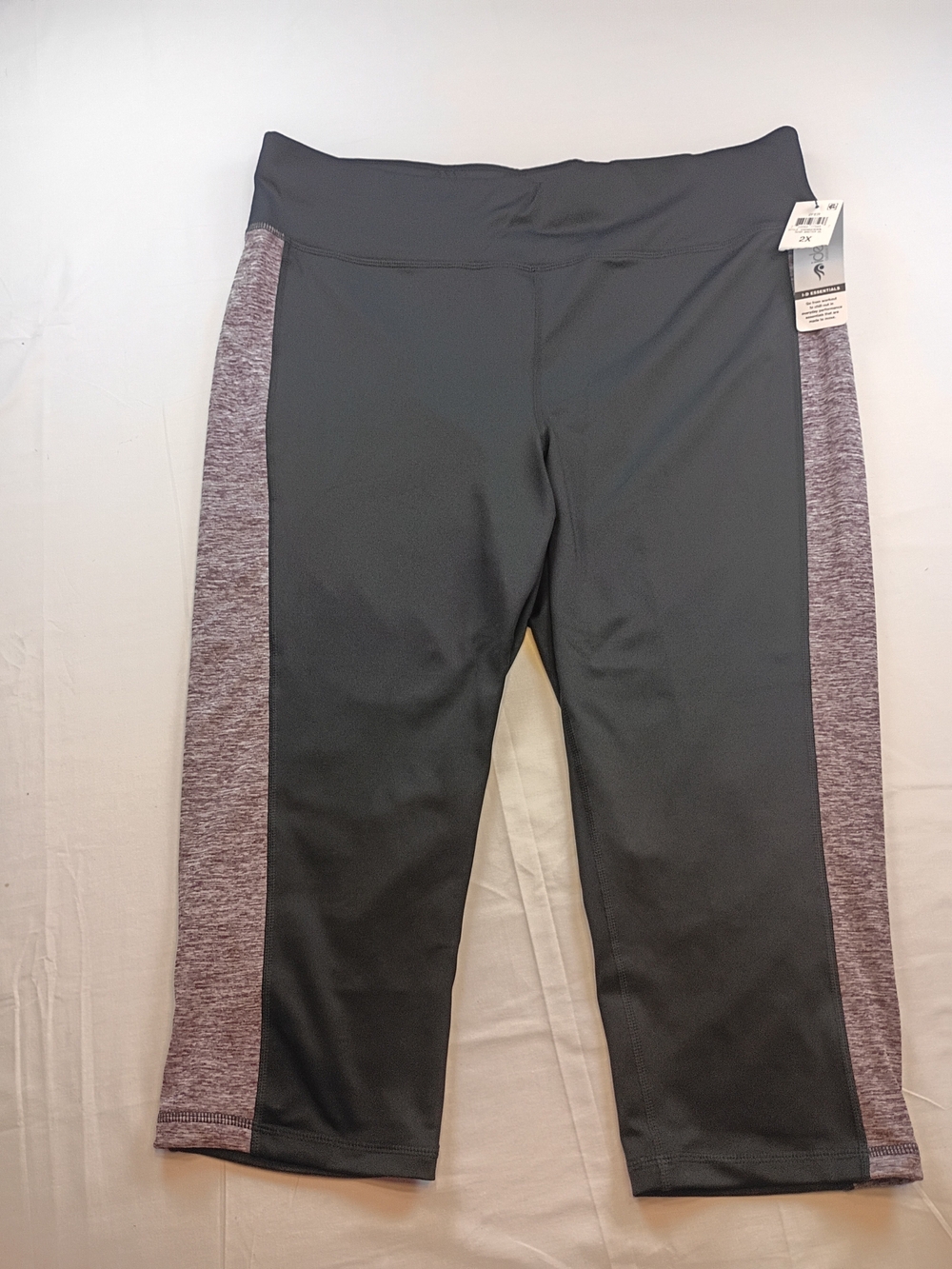 #1239 Ideology Essentials Colorblock Capri Leggings 2X
